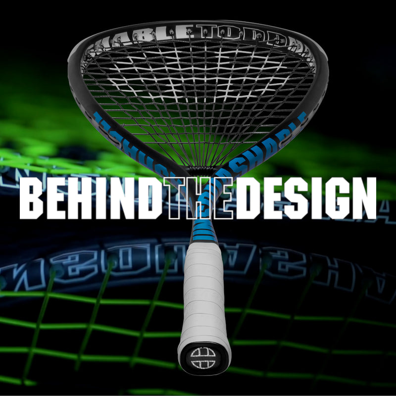 UNSQUASHABLE TODD HARRITY AUTOGRAPH squash racket designed & engineered to the personal specification of leading US player Todd Harrity for ultimate feel, player feedback & response