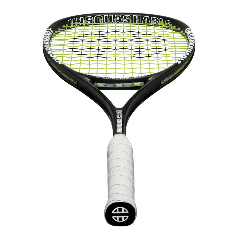 Our UNSQUASHABLE TOUR-TEC 125 racket offers players of all standards & playing styles with outstanding control, manoeuvrability & greater levels of player comfort
