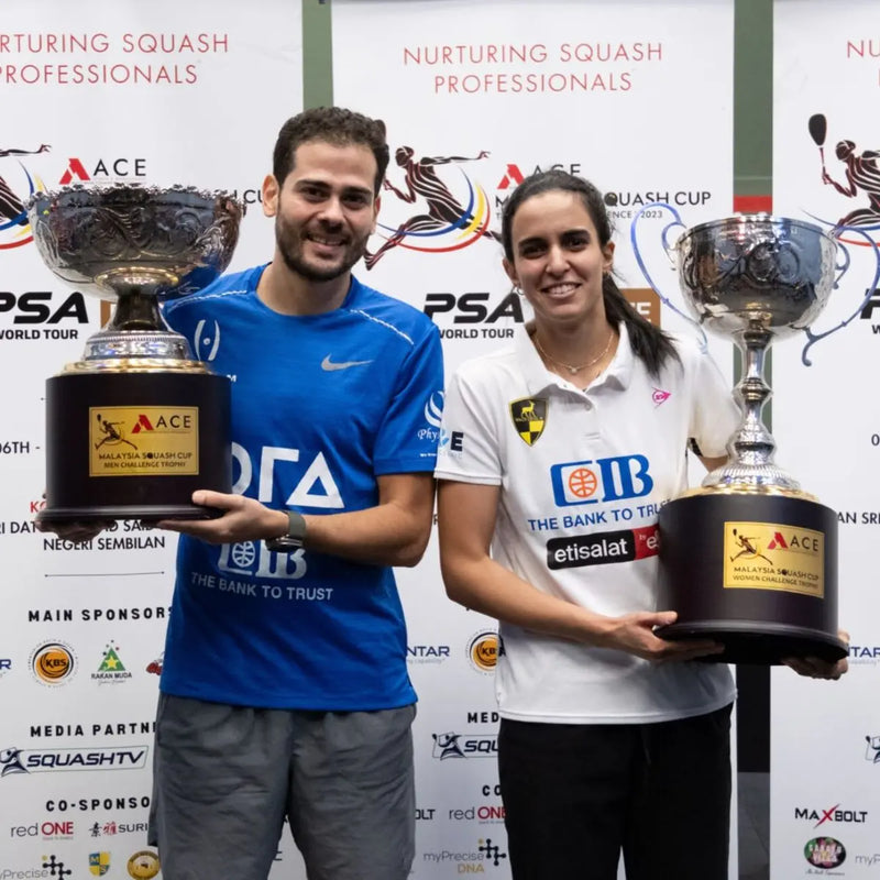 Karim Abdel Gawad & Nour El Tayeb crowned 2023 Ace Malaysia Squash Cup Champions