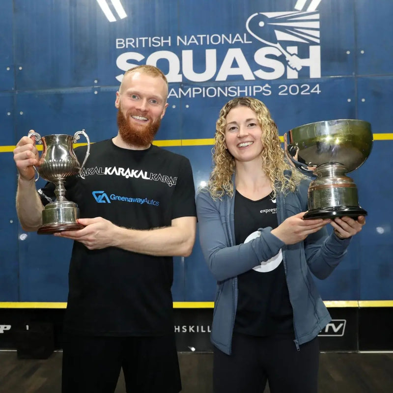 Joel Makin & Georgina Kennedy crowned 2024 British National Squash Champions