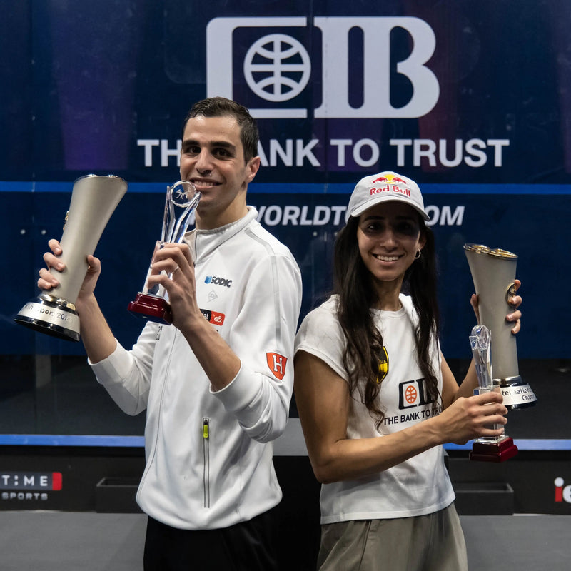 Ali Farag & Nouran Gohar Capture PSA El Gouna International Titles