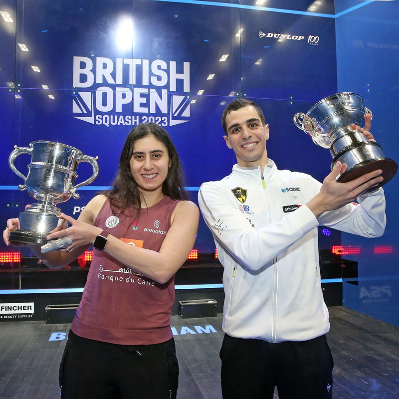 Ali Farag & Nour El Sherbini Crowned British Open Champions