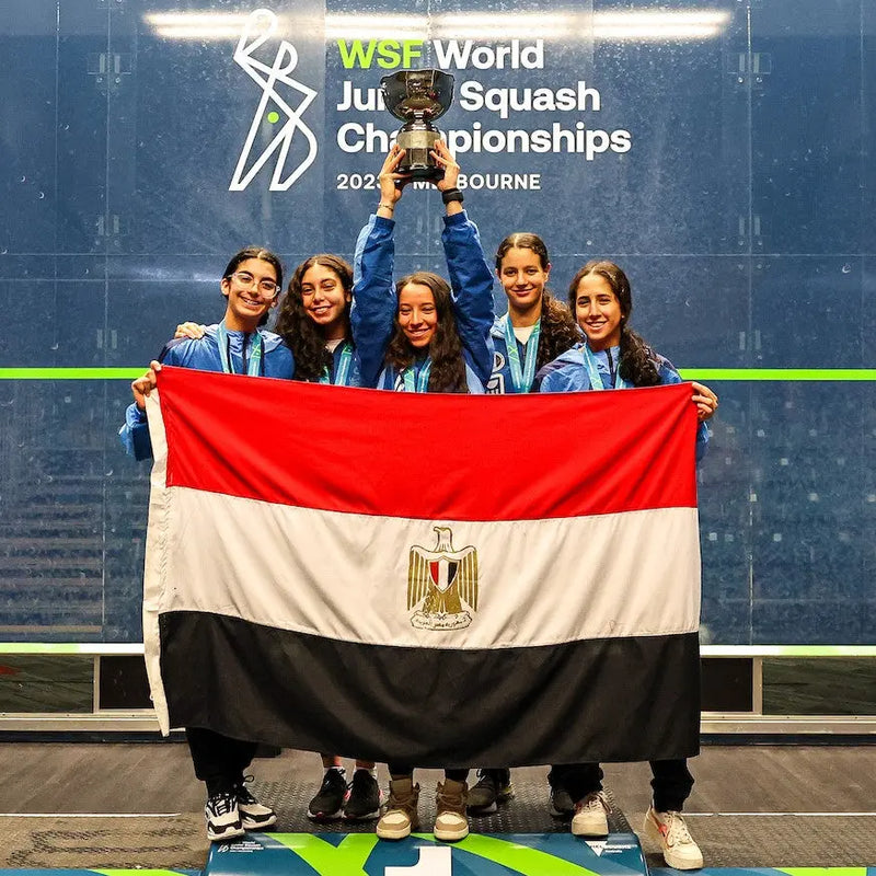 Egypt win 10th WSF Women’s World Junior Team Championship title