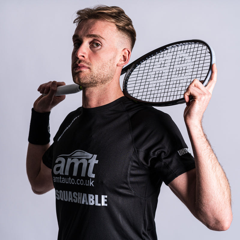 UNSQUASHABLE players Elliott Morris Devred, Miles Jenkins & Will Salter will all compete in the Professional Squash Association (PSA) Berkhamsted Linksap Squash Open