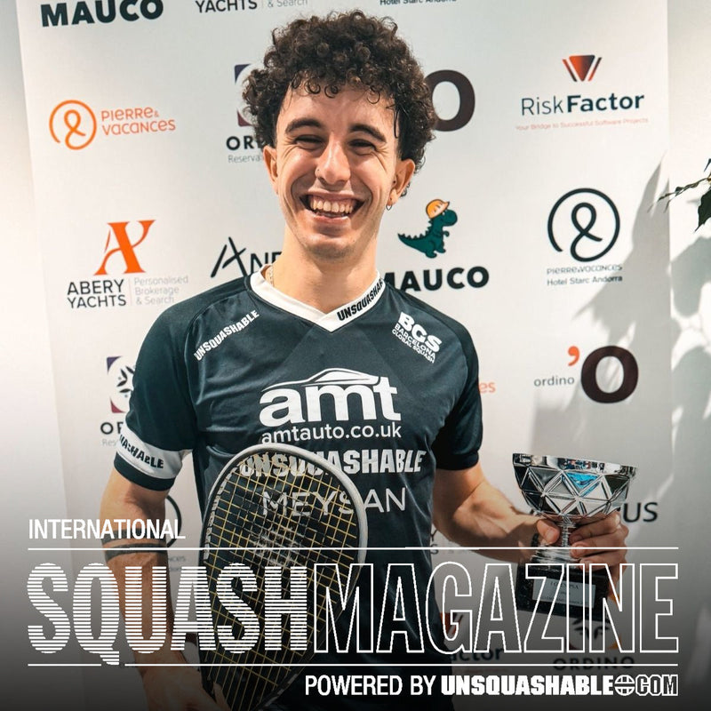 Iván Pérez Wins 2025 PSA Andorra Squash Open