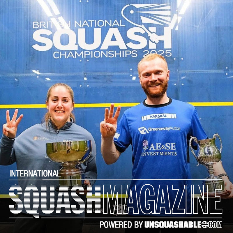 Joel Makin & Tesni Murphy Crowned 2025 British National Squash Champions