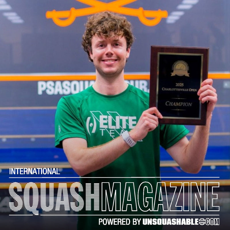 Timothy Brownell Wins 2025 PSA Charlottesville Squash Open
