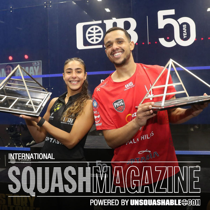 Mostafa Asal & Hania El Hammamy Crowned 2025 CIB Egyptian Open Squash Champions