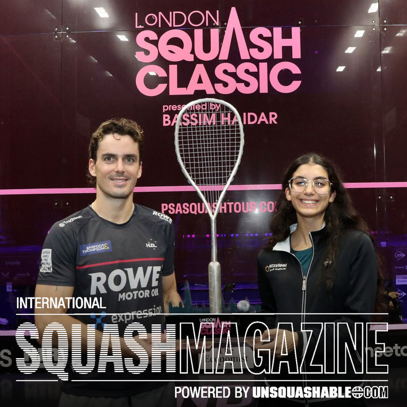 Paul Coll & Amina Orfi Crowned 2025 London Squash Classic Champions