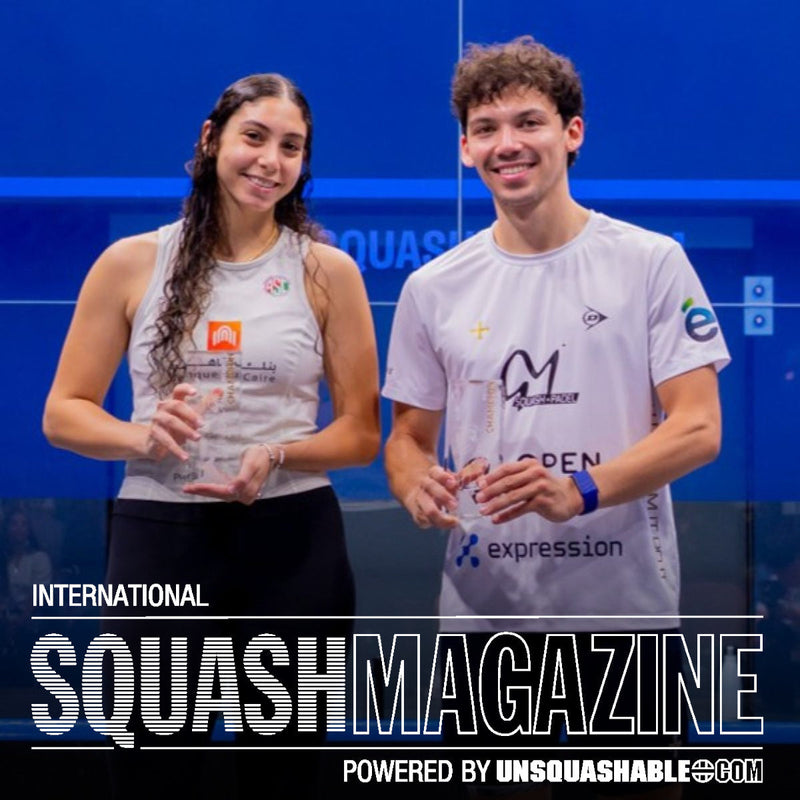  Victor Crouin & Fayrouz Aboelkheir Crowned 2025 Open Squash Classic Champions