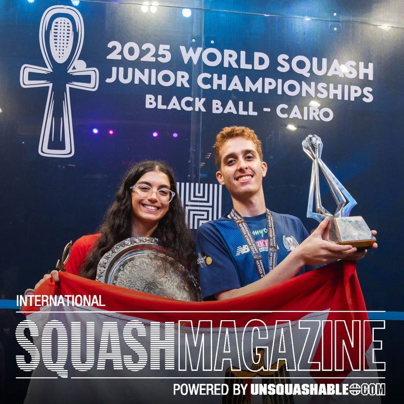 Mohamad Zakaria & Amina Orfi Crowned 2025 World Junior Squash Champions