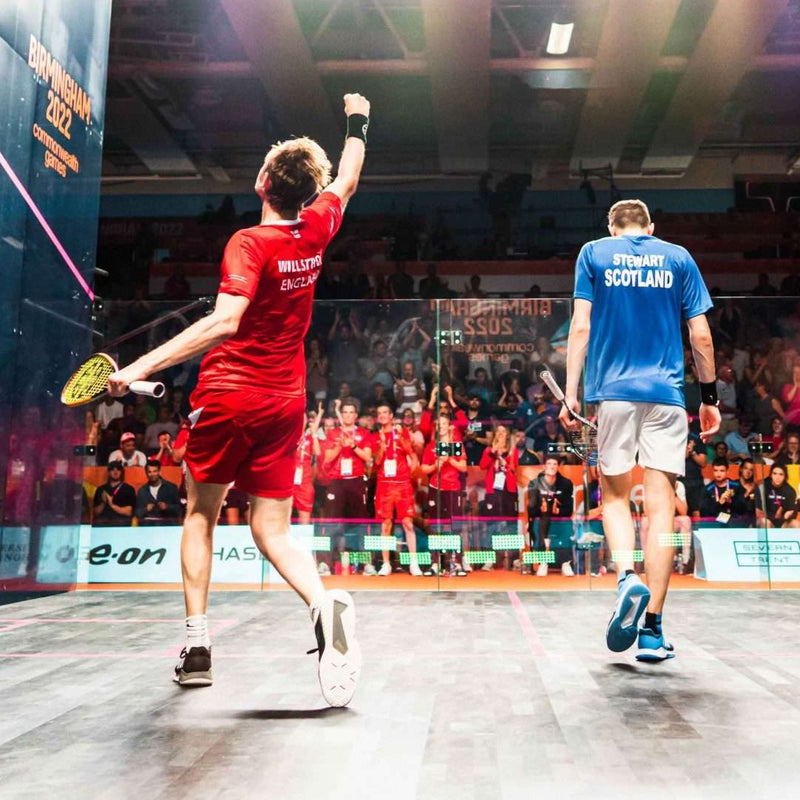 James Willstrop beats inspired Rory Stewart to reach Commonwealth Games squash semi-finals