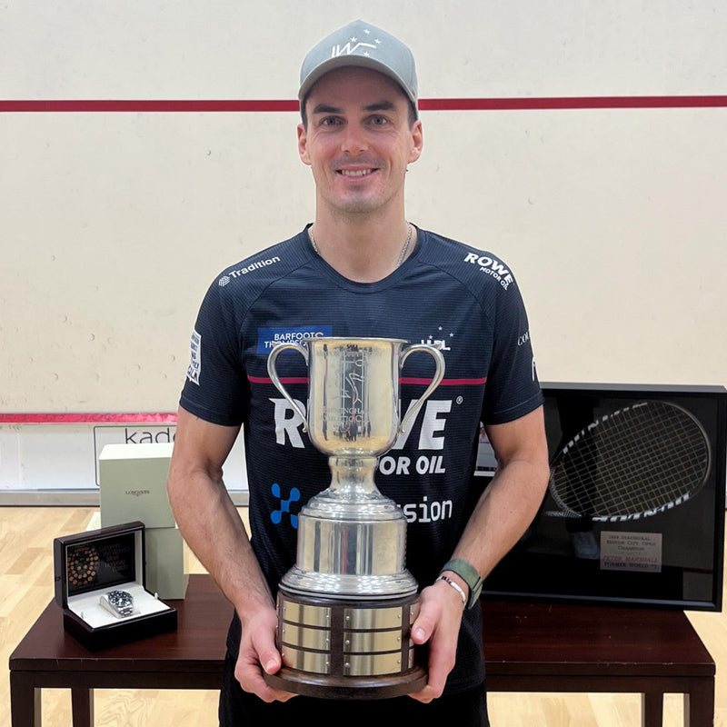 Paul Coll wins Motor City Squash Open 2025 in Detroit, USA