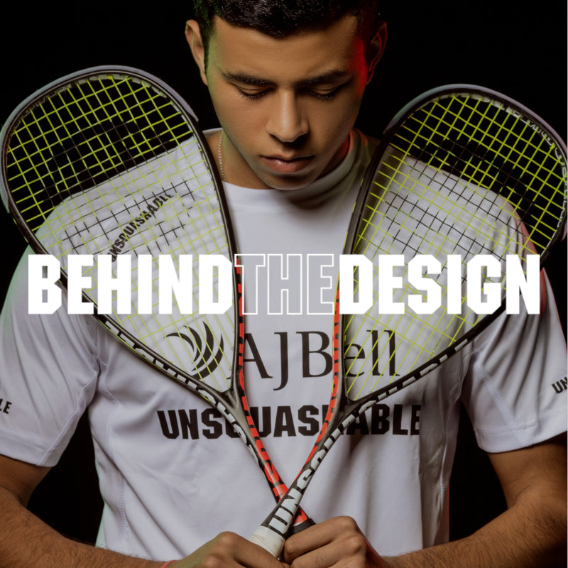 UNSQUASHABLE MOUSTAFA ELSIRTY AUTOGRAPH racket designed & engineered to the personal specification of Moustafa Elsirty for ultimate Tour-Proven Power