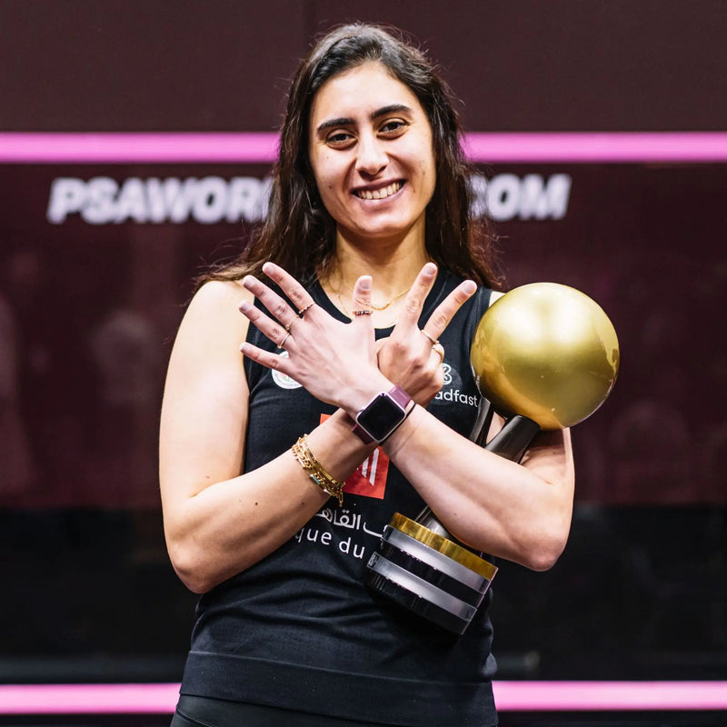 Nour El Sherbini reflects on a remarkable 2022/23 season & gives an intriguing insight on various aspects of her game & mindset