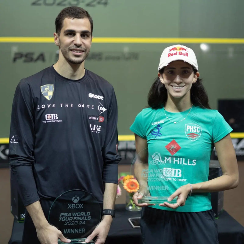 Ali Farag & Nouran Gohar Win Xbox PSA World Tour Finals