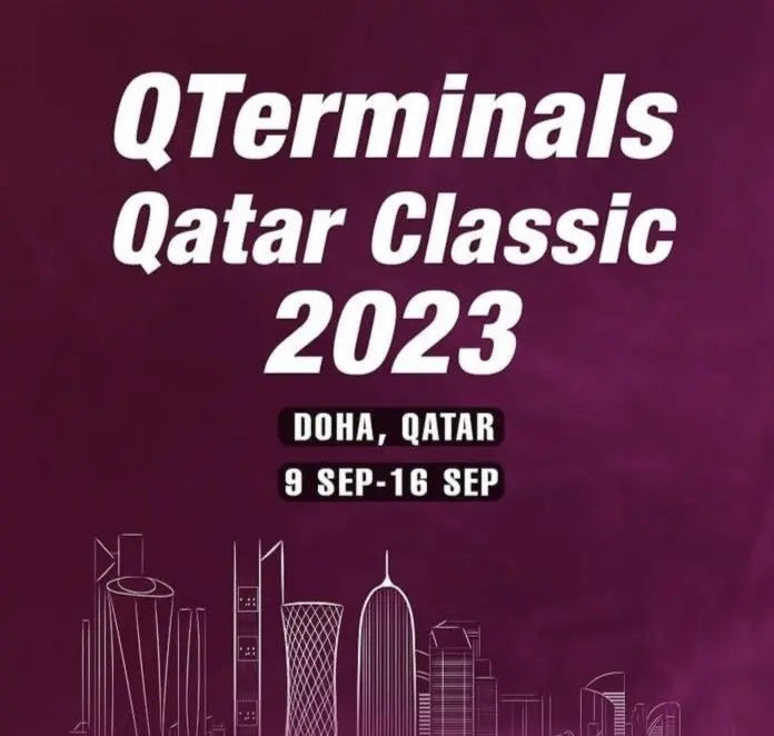 Ali Farag & Hania El Hammamy emerge victorious in historic 2023 QTerminals Qatar Squash Classic