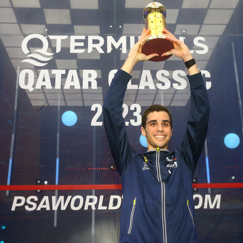 Ali Farag beats Diego Elias to win 2023 Men's QTerminals Qatar Squash Classic Final