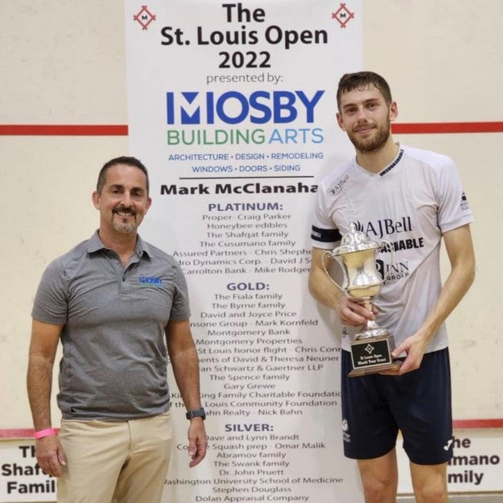 Rory Stewart wins PSA St Louis Squash Open
