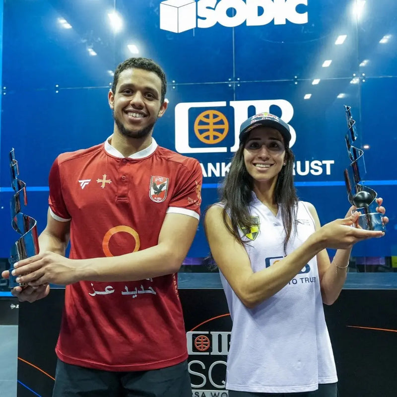 Nouran Gohar & Mostafa Asal win 2023 CIB PSA World Tour Squash Finals