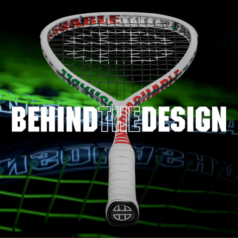 UNSQUASHABLE YURI FARNETI AUTOGRAPH squash racket has been designed & engineered to the personal specification of Italian No.1 Yuri Farneti for controlled power & accurate shot placement