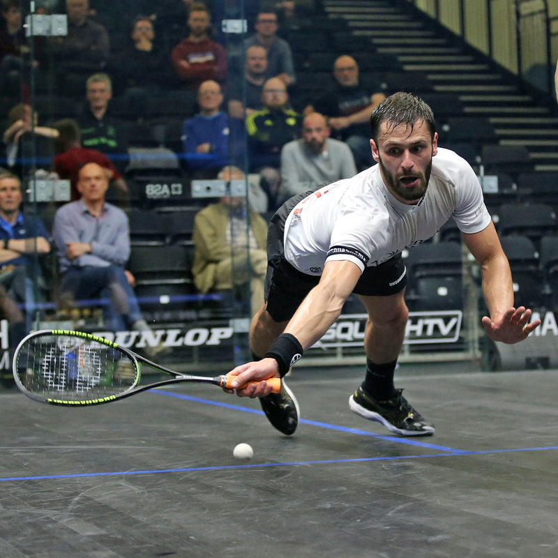 George Parker secrets of power and agility for better squash