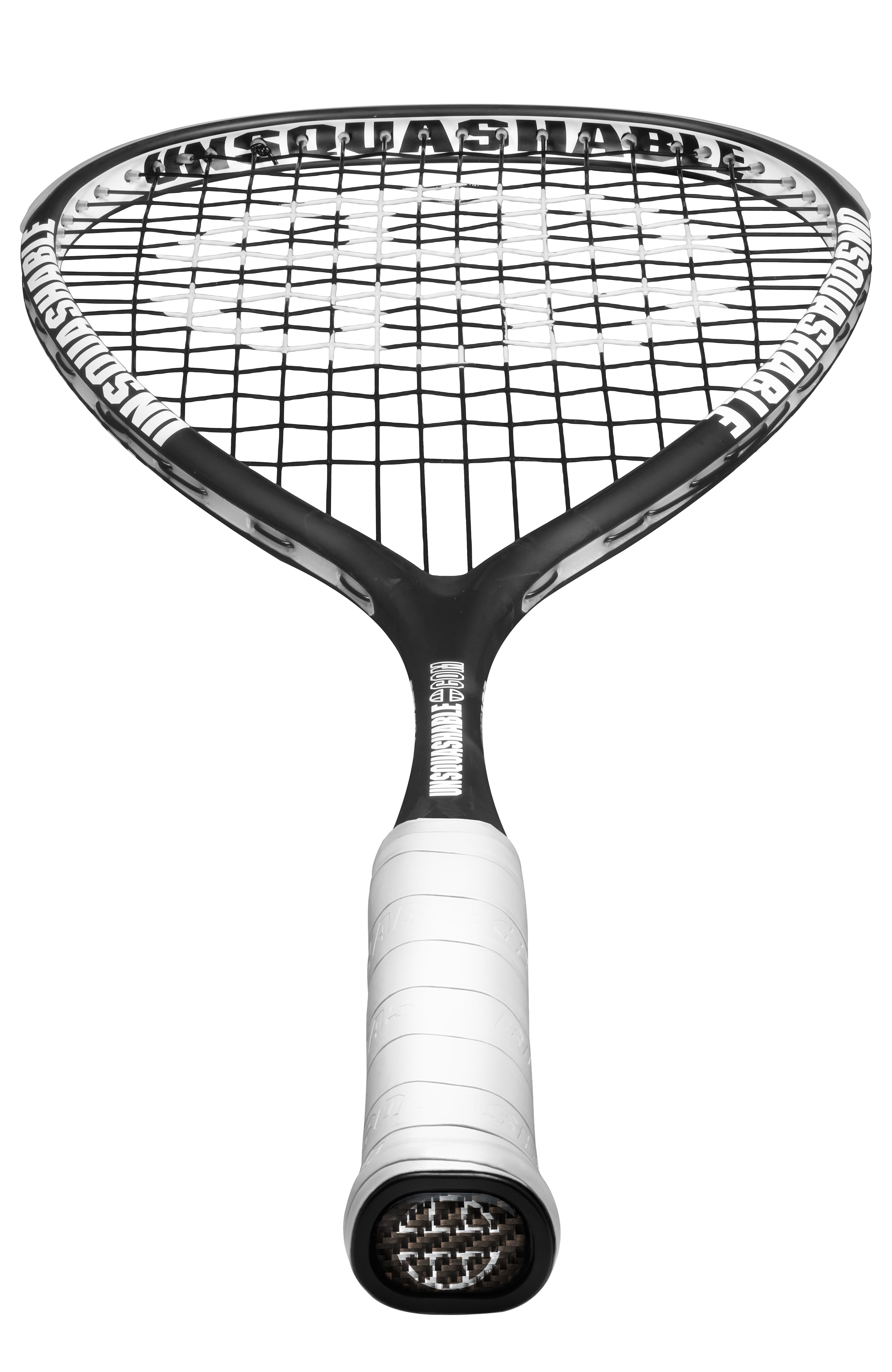 Zenso Big Racket UNSQUASHABLE THERMO-TEC 125 Squash Racket - 125g Headlight Power