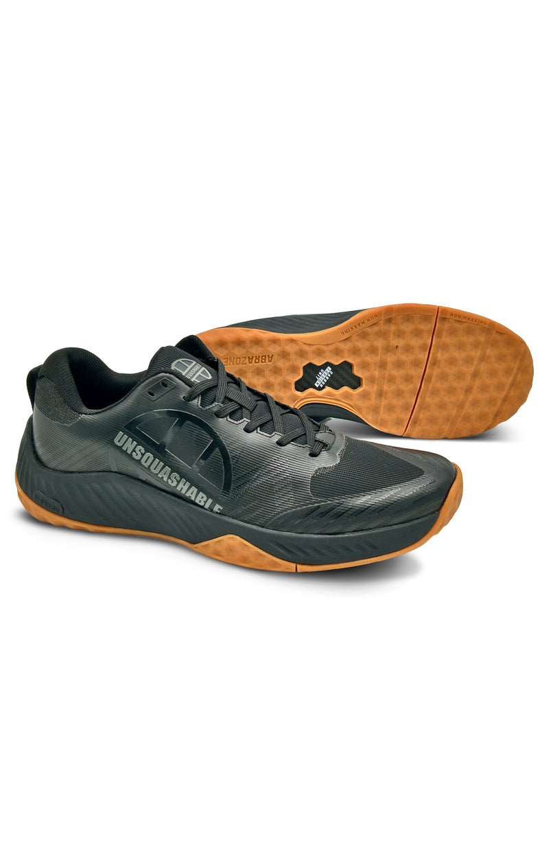 UNSQUASHABLE CROSS-TEC BLACK Squash Shoe UNSQUASHABLE