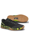 UNSQUASHABLE MIGUEL RODRÍGUEZ SPEZIAL Squash Shoe - BLACK/YELLOW UNSQUASHABLE