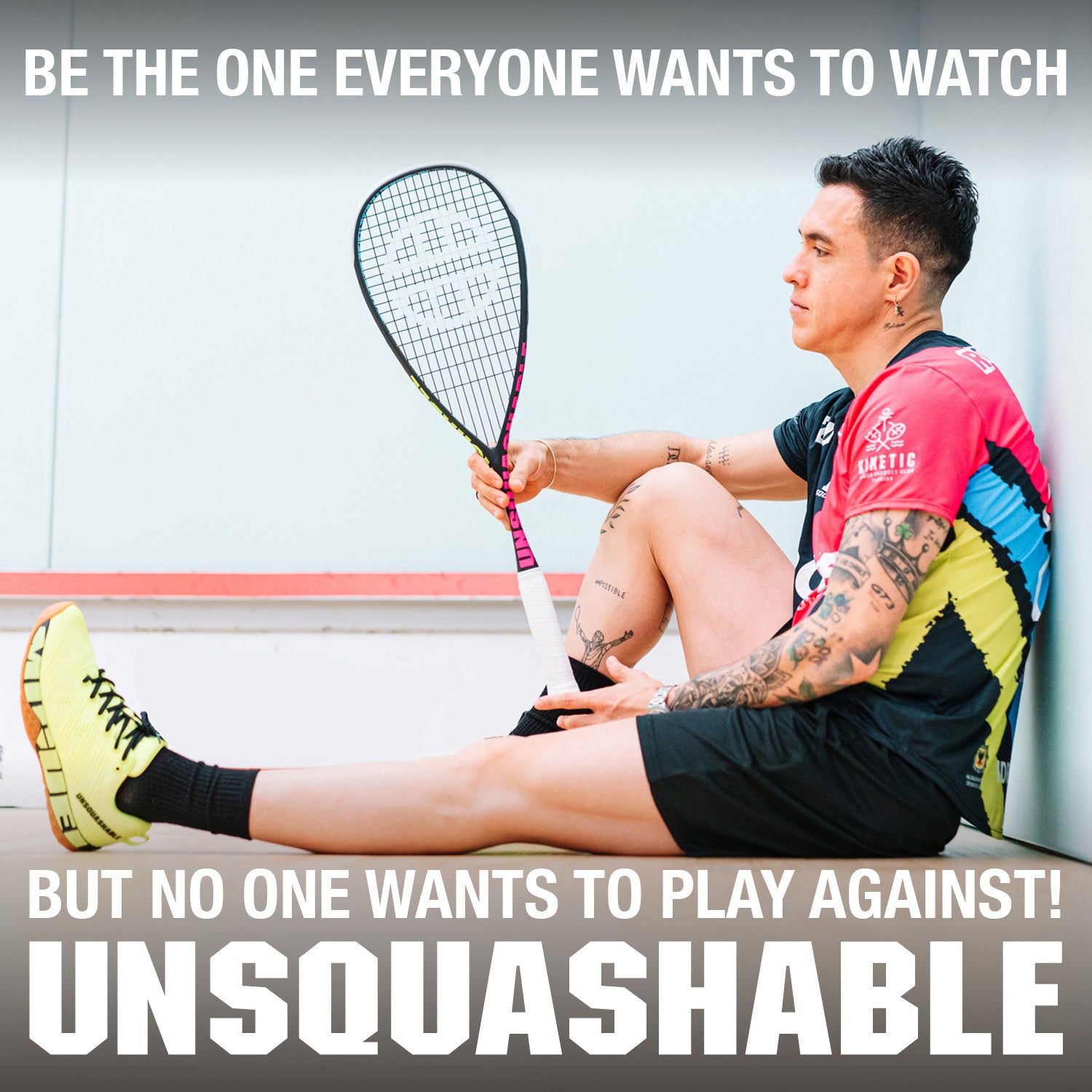 Unsquashable Racket Cover SQUASH RACKETS | UNSQUASHABLE