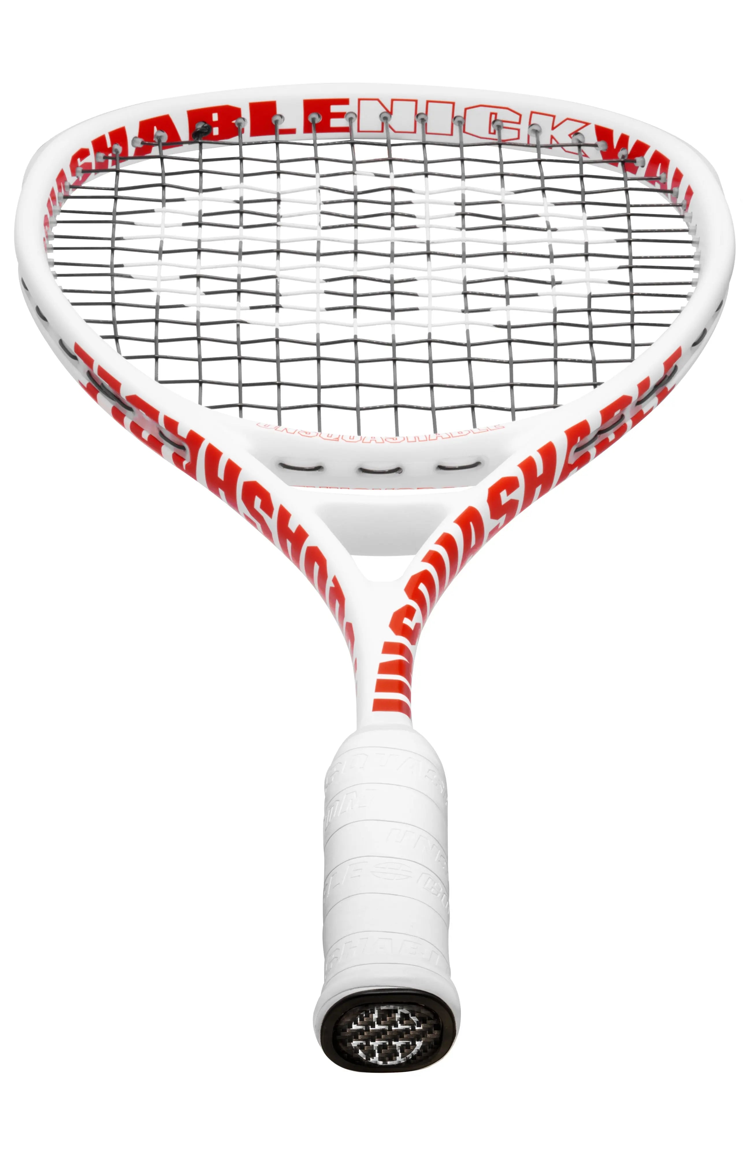 UNSQUASHABLE NICK WALL AUTOGRAPH Squash Racket