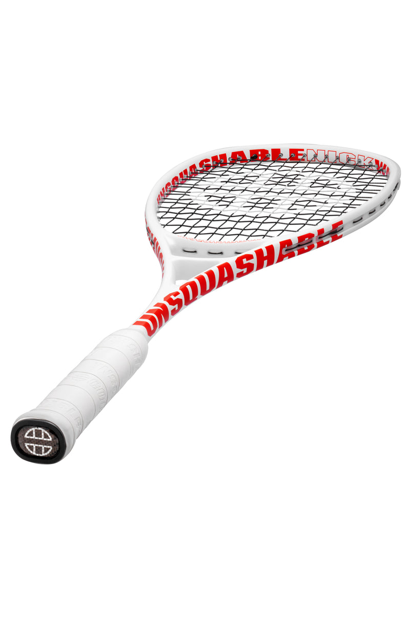 UNSQUASHABLE NICK WALL AUTOGRAPH Squash Racket