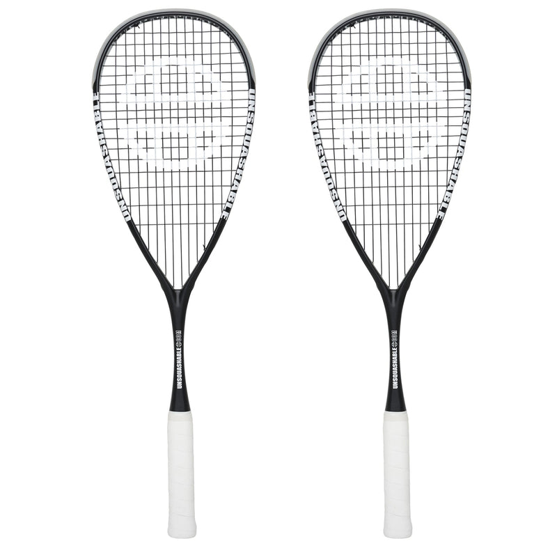UNSQUASHABLE THERMO-TEC 120 Squash Racket - 2 Squash Racket Pack