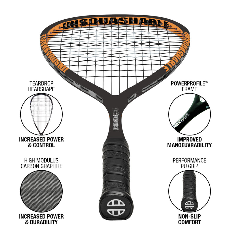 UNSQUASHABLE INSPIRE Y-4000 Squash Racket