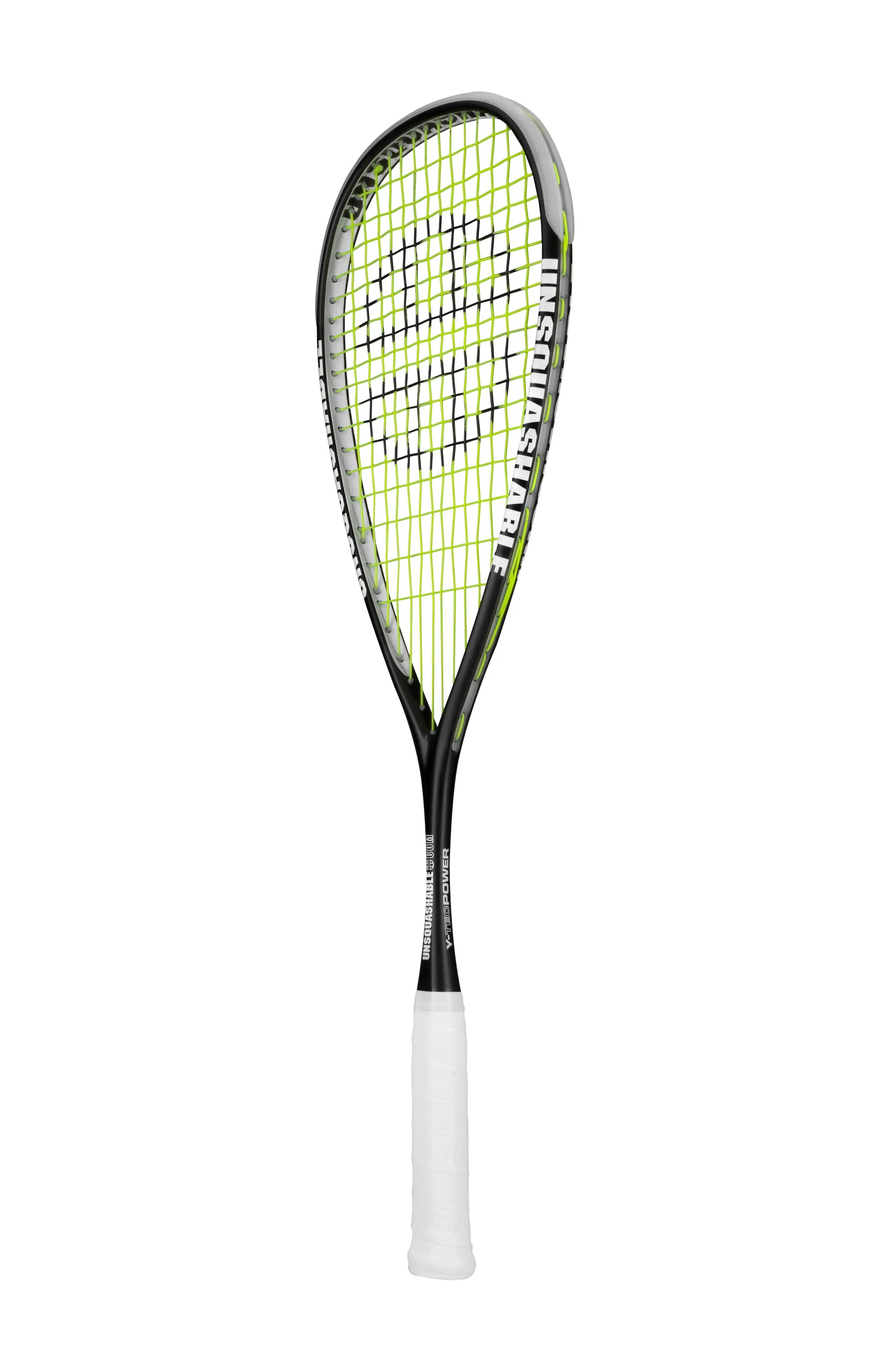 First Power Racket UNSQUASHABLE Y-TEC POWER Squash Racket - 130g Headlight Power